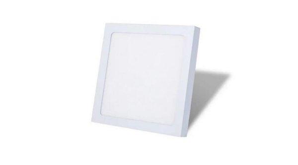 LED Panel Slim Négyzet - Felszerelhető 24W 2700K