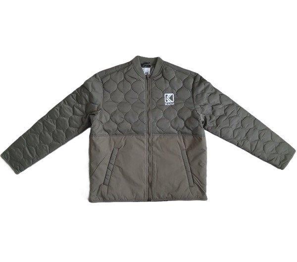 Jacket Karl Kani OG Quilted Zip Jacket dark military green