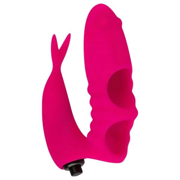 Easytoys Finger - 2in1 ujjvibrátor (pink)