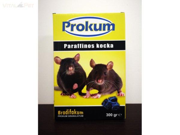 PROKUM rágcsálóirtó paraffinos blokk 300g