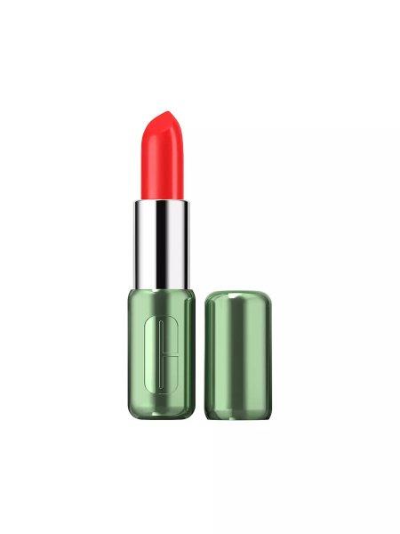 Clinique Szatén ajakrúzs Pop Longwear (Satin Lipstick) 3,9 g Poppy Pop