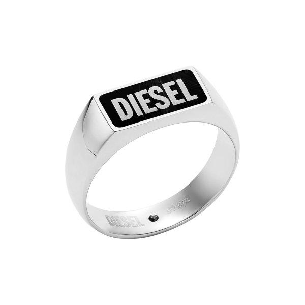Diesel Bájos gyűrű fekete zománccal DX1512040 62 mm