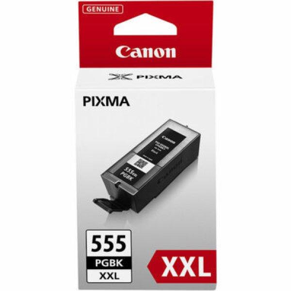 CANON® PGI-555XXL EREDETI TINTAPATRON PG- FEKETE 37 ml (≈ 1000 oldal) (
8049B001 )