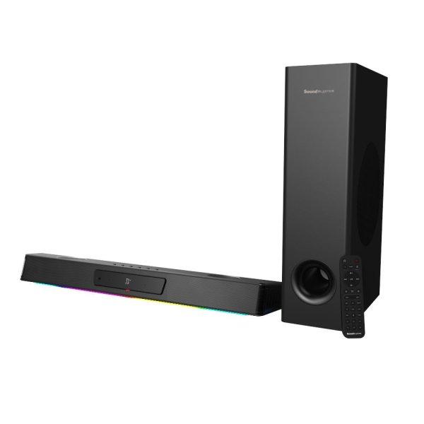 Creative Sound Blaster Katana V2X Tri-amplified Multi-channel Super X-Fi Gaming
Soundbar with Compact Subwoofer Black