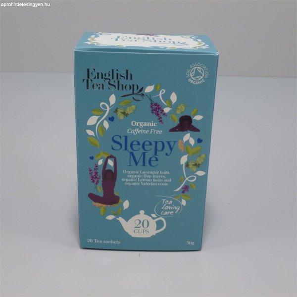 English Tea Shop wellness bio tea sleepy me koffein mentes 20x1.5g 30 g