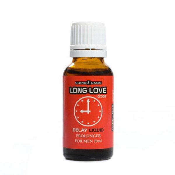 LONG LOVE EJAKULÁCIÓ KÉSLELTETŐ CSEPPEK - 20 ML