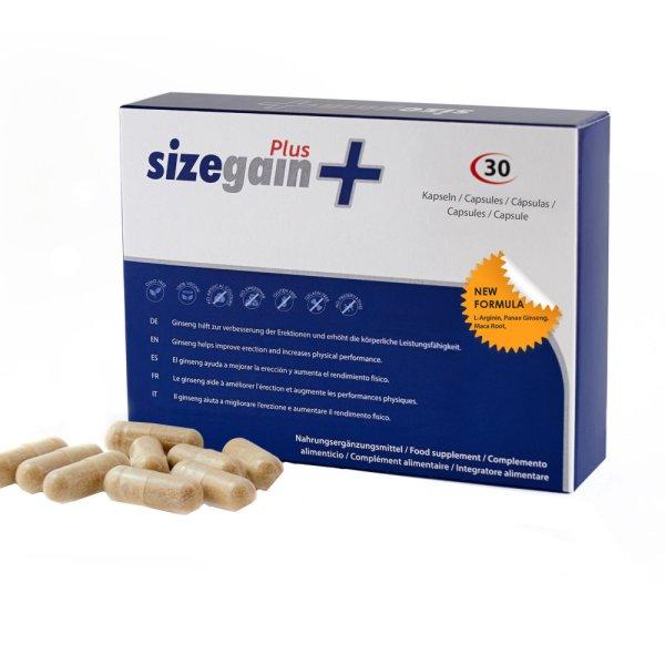 SIZE GAIN PLUS PÉNISZNÖVELŐ KAPSZULA - 30 DB