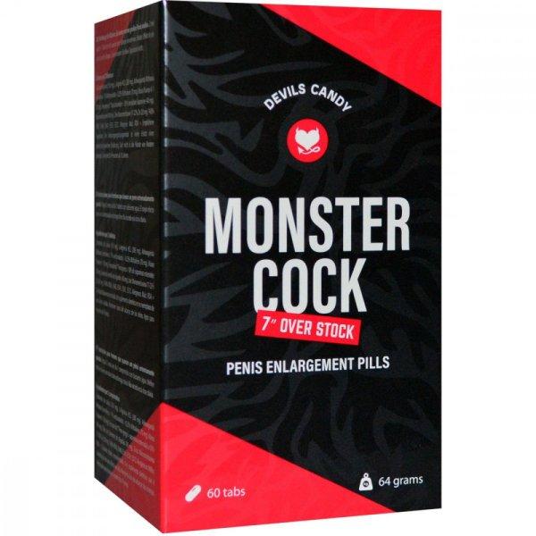 DEVILS CANDY MONSTER COCK PÉNISZNÖVELŐ TABLETTA - 60 DB