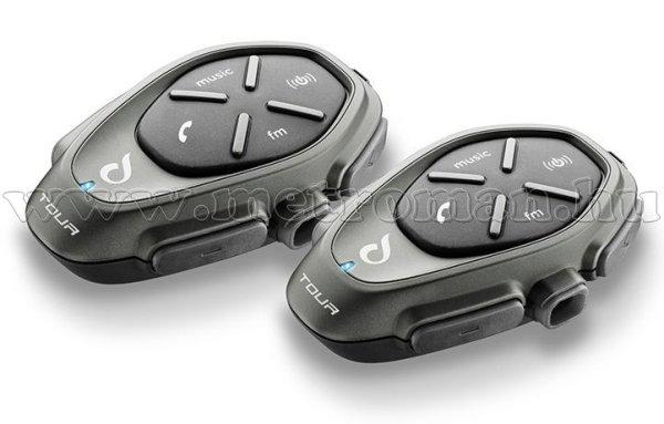 Motoros Bluetooth kihangosító és headszett, Interphone TOUR Twin Pack