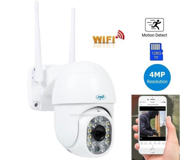 Vezeték nélküli Android iOS Wifi SD kártyás megfigyelőkamera
MIP440-4MP-PTZ CamHi Pro