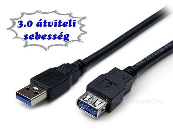 USB 3.0 hosszabbító kábel 1.8m MKP7USB3