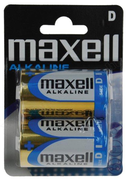 Alkáli 1,5 V-os góliát (D) elem MAXELL LR20