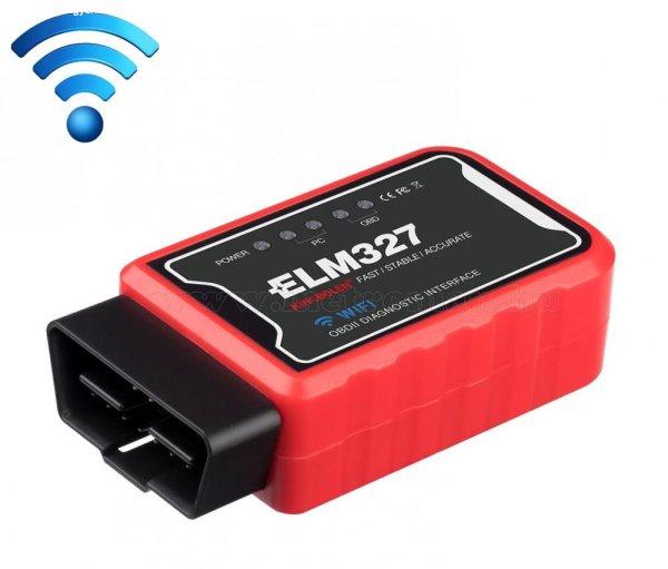 OBD2 ELM327 autó diagnosztikai hibakód olvasó és hibakód törlő WIFI
interface MM5488-WIFI