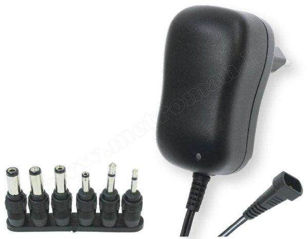 Univerzális hálózati adapter 600 mA, 3-12 V MWMA06