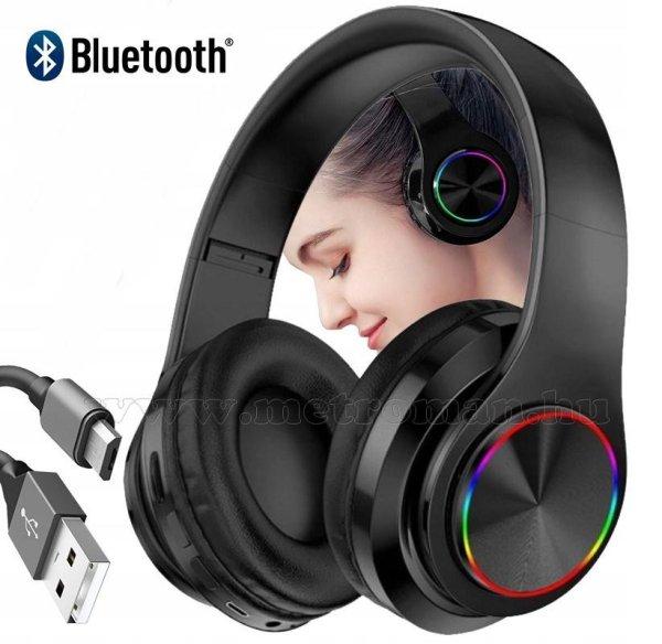 Bluetooth fejhallgató SD MP3 lejátszóval és FM rádióval MX-B39BT