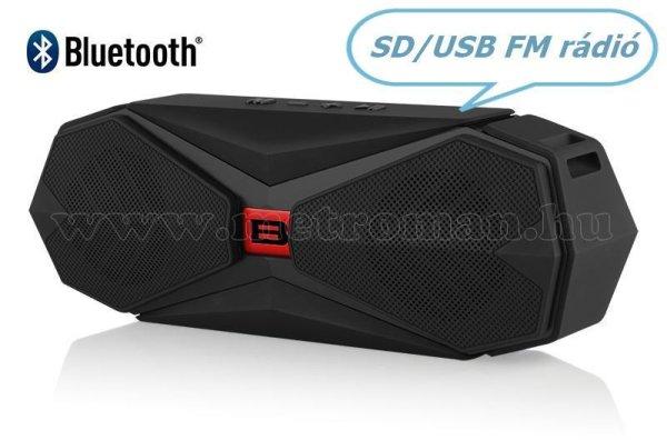 Hordozható SD/USB MP3 lejátszó és Bluetooth multimédia hangszóró Xtreme
M346