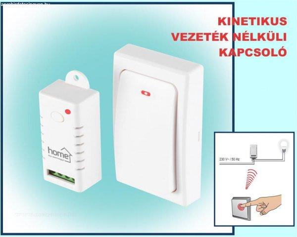 Kinetic elem nélküli és vezeték nélküli kapcsoló NVKSWITCH