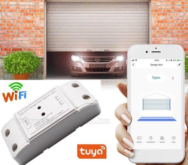 WIFI kapunyitó, Android iOS kapu távirányító modul TYLK-H1-RF TuyaSmart