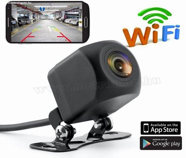 Vezeték nélküli Wifi Tolató és megfigyelő kamera Android iPhone
telefonokhoz M410HD-WIFI