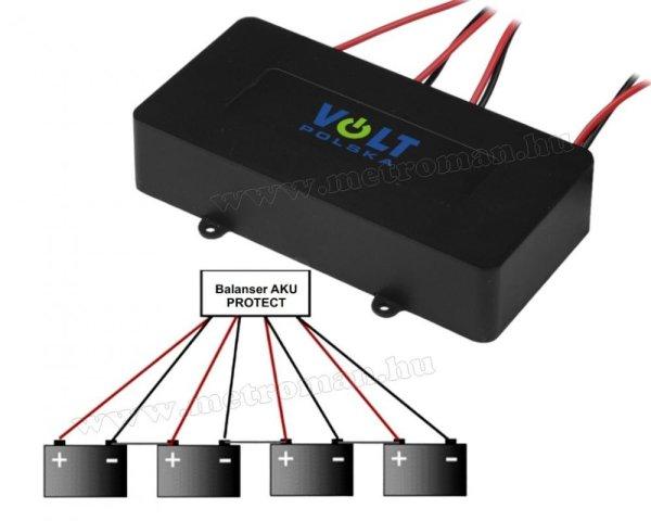 Akkumulátor töltéskiegyenlítő sorba kötött akkumulátorokhoz BALANCER
PROTECT 48V