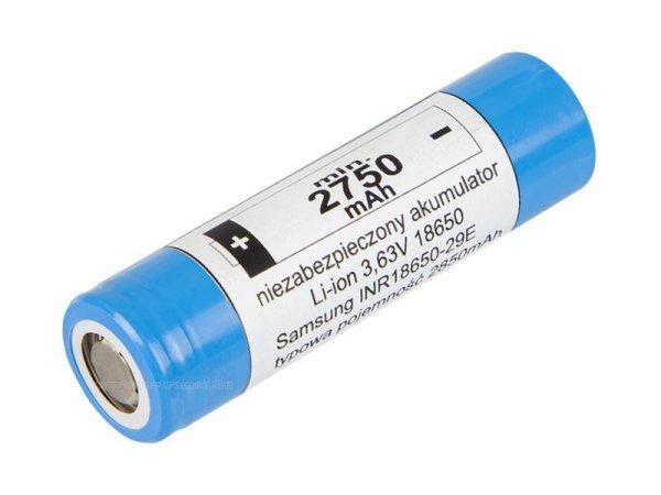 Samsung 18650 3,6V 2750 mAh Li-ion Akkumulátor IN4T