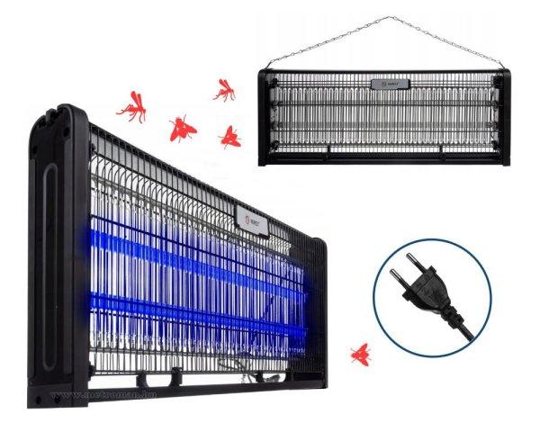 Nagyméretű elektromos szúnyog és rovarölő lámpa, rovarcsapda UV fénnyel
MLG-40W-UV