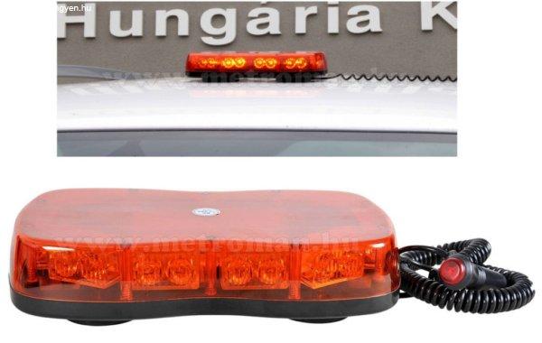 Megkülönböztető jelzés , villogó, mini fényhíd, narancs 12/24V, LED,
MM-7984