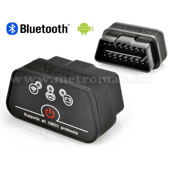 OBD2 bluetooth autó diagnosztikai műszer, hibakód olvasó/törlő Vgate iCar