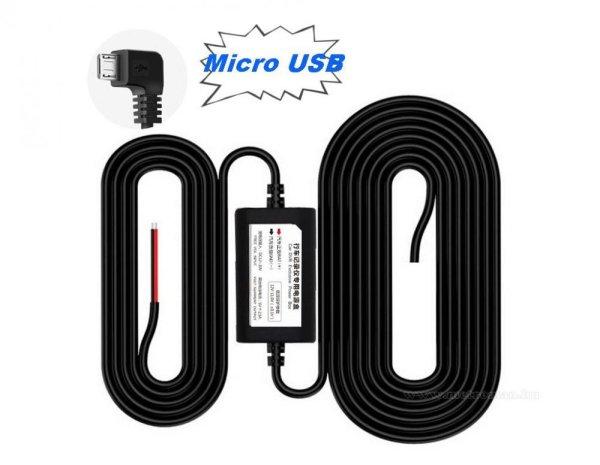 Beépíthető 12 V micro USB töltő M05804