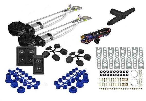 Univerzális elektromos ablakemelő szett, 2 ablakhoz, 2+1-es kapcsolószettel
M6004A