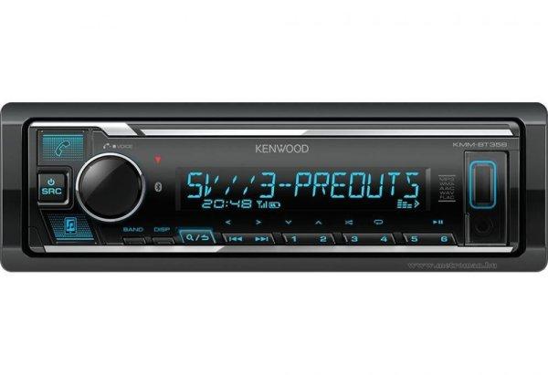 USB / AUX / MP3 / Bluetooth autó rádió Kenwood KMM-BT358