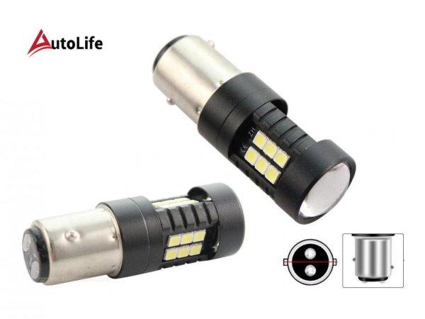 Autós LED izzó 21 SMD LED-del CANBUS BAY15D21SMD1157CANF