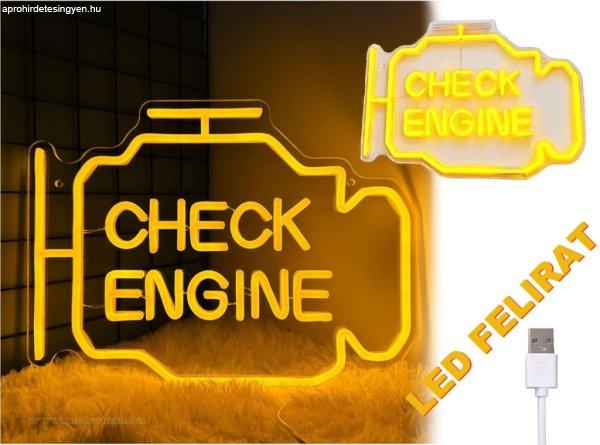 Check Engine LED világító tábla MD135