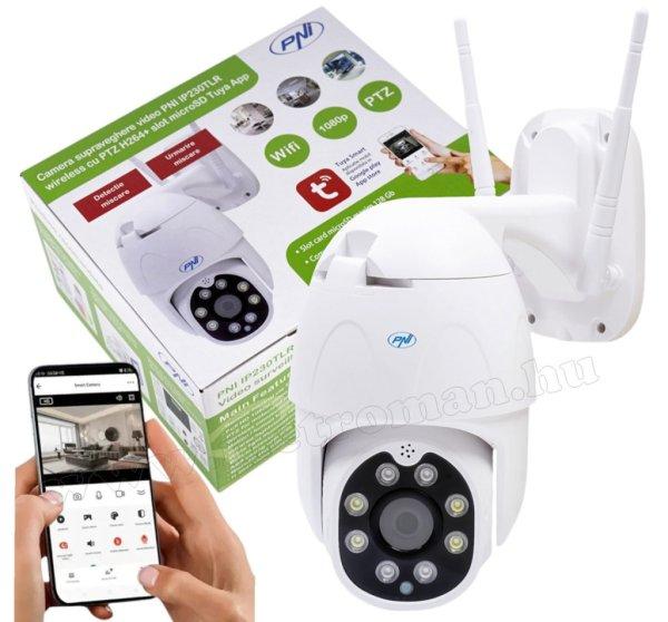 Vezeték nélküli Kültéri SD DVR Wifi IP Android iPhone megfigyelő kamera
PNI MIP230-FHD-PTZ WIFI TuyaSmart