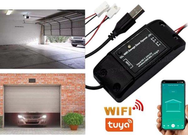 WIFI kapunyitó, Android iOS kapu távirányító modul TYLK-H1-RF 7-32V
TuyaSmart