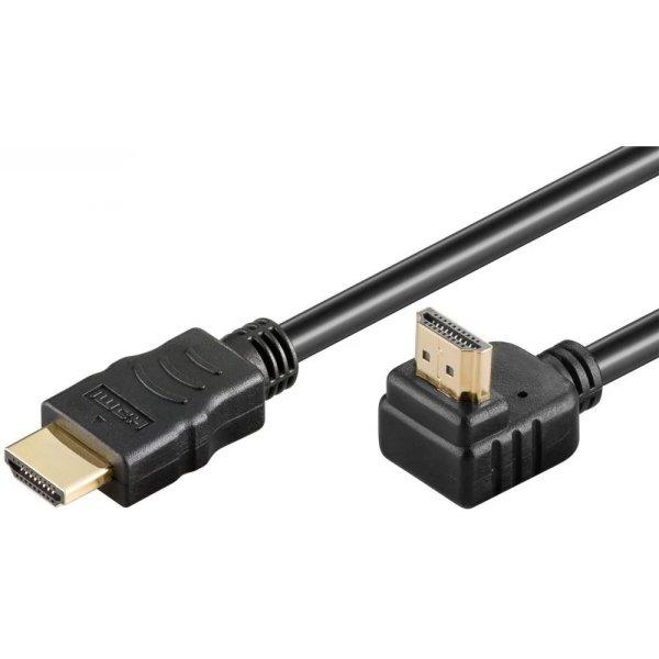 Goobay HDMI-HDMI 5m Gold-plated Cable Black