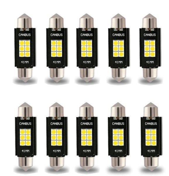 RSJ-306SMD-41 - 10db-os 41MM-3030-6SMD Szofita - CANBUS - 12-24V
Hűtőbordákkal