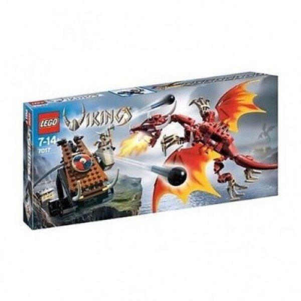 Lego Vikings 7017 - A viking katapult a Nidhogg sárkány ellen