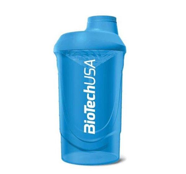 Keverőpalack Biotech Wave 600ml kék