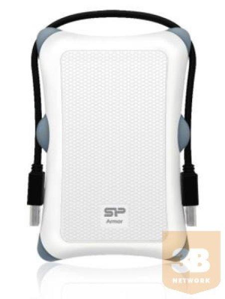 External HDD Silicon Power Armor A30 2.5'' 1TB USB 3.0, Anti-shock,
White