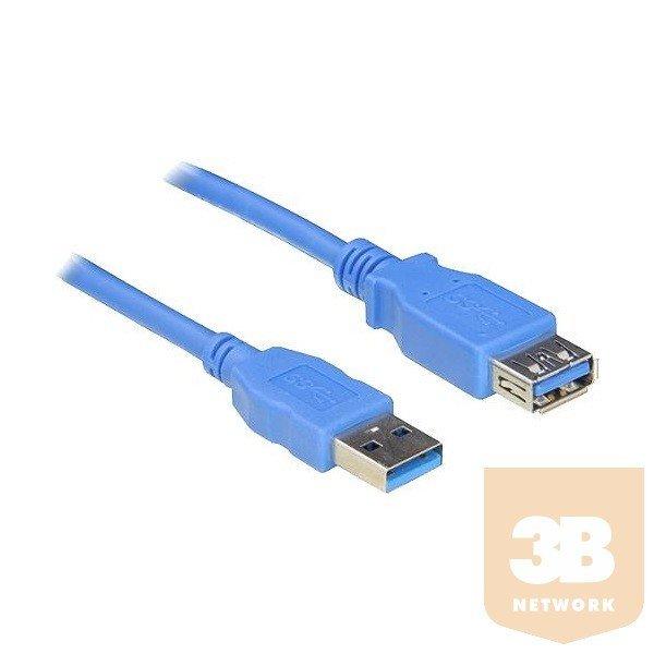 KAB Delock 82538 USB3.0-A apa/anya hosszabbító kábel - 1m