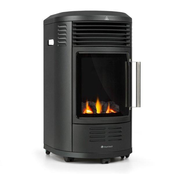 Blumfeldt Andora Deluxe, gázkandalló, gáz hősugárzó, lánghatás, 3,4kW -
ig