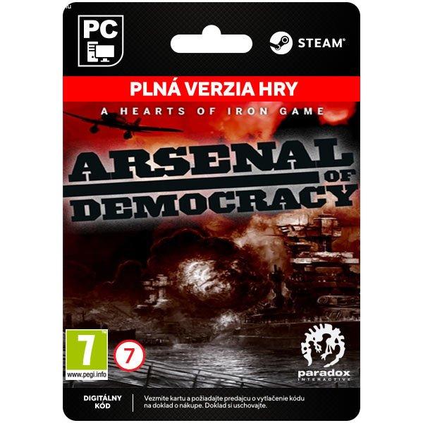 Arsenal of Democracy: A Hearts of Iron Game [Steam] - PC