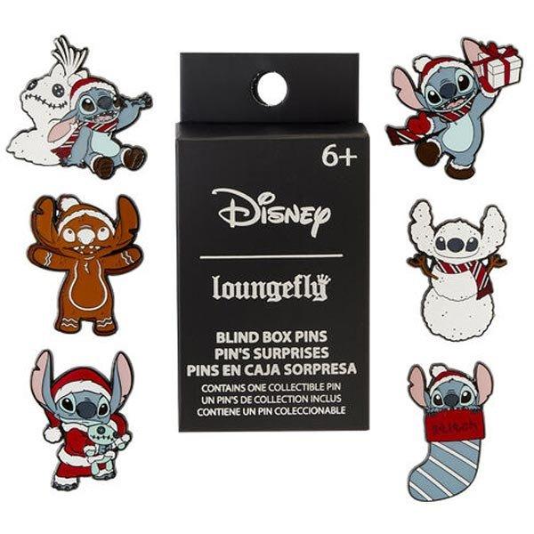 Loungefly Stitch Holiday Blind Box Enamel Pin assorted (Disney)