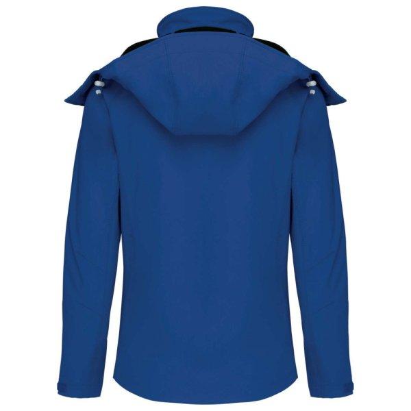 Női kapucnis softshell dzseki, Kariban KA414, Dark Royal Blue-L