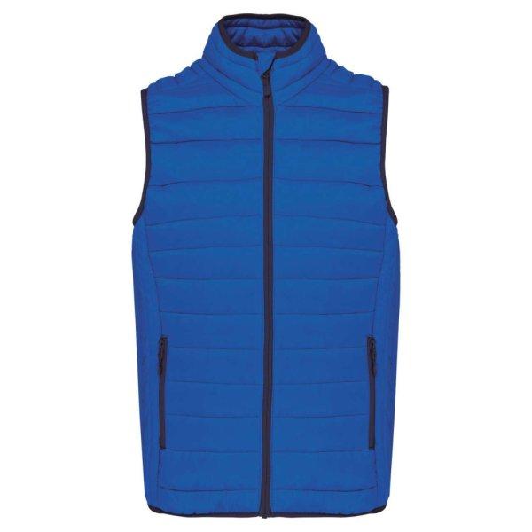 Gyermek meleg és ultrakönnyű mellény, Kariban KA6115, Light Royal Blue-10/12