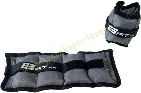 Csukló és Bokasúly, Kéz-lábsúly 2×0,5 kg szürke EB Fit