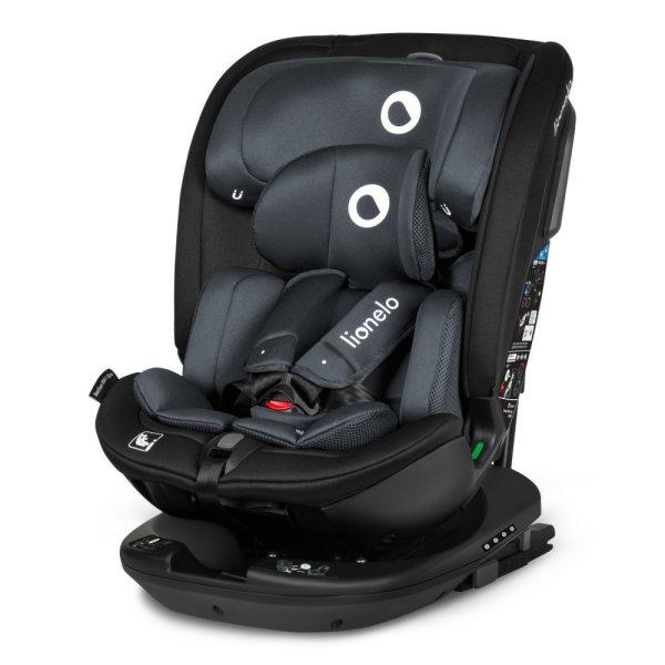 Lionelo Bastiaan RWF I-Size 360°-ban forgatható ISOFIX gyermekülés (40-150
cm) - Grey Stone