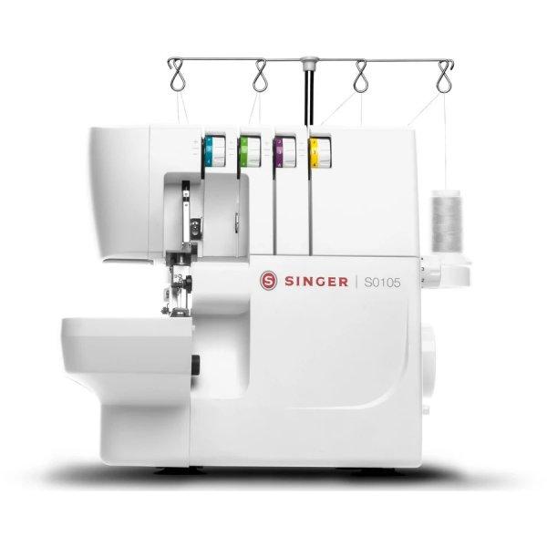 SINGER S0105 / S010L Serger Overlock 4 szálas, 2 tűs (ikertűs) lock
varrógép, lockgép, differenciál anyagtovábbítással