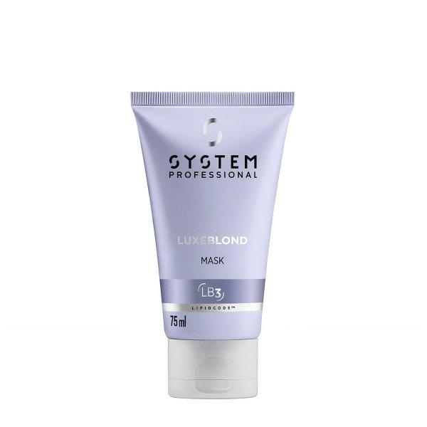 System Professional Regeneráló maszk szőke hajra Luxeblond
(Mask) 75 ml